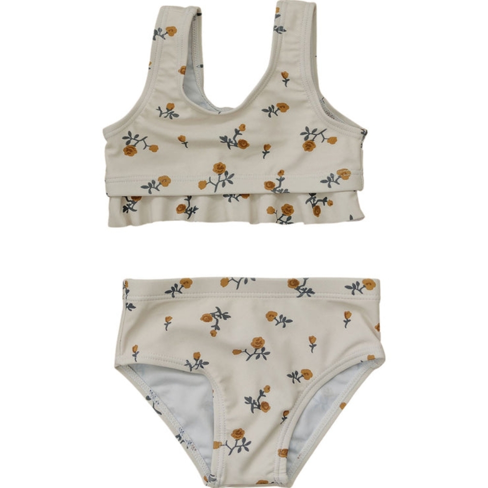 NWT Mebie Baby Two Piece Swim Set w/ Ruffle Top